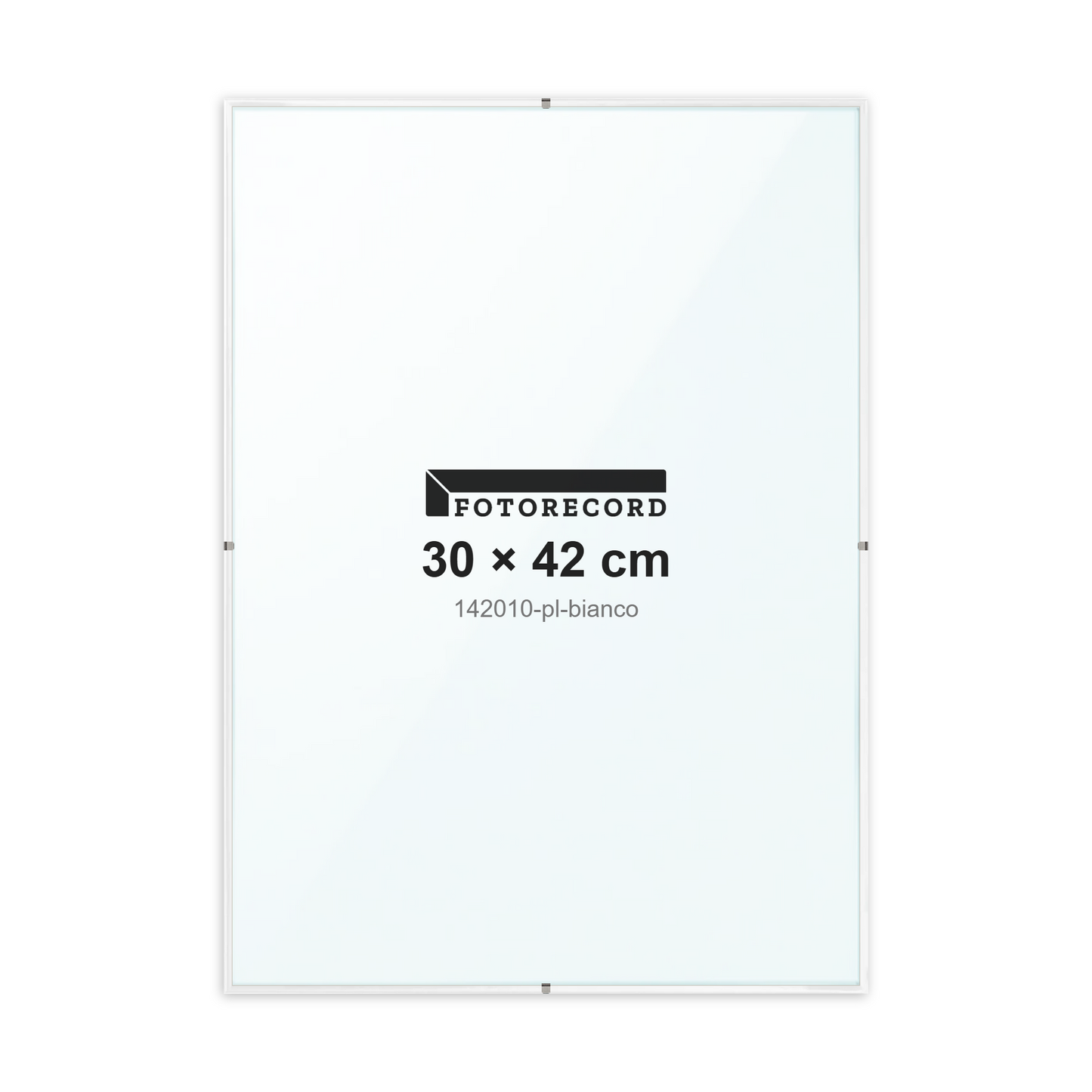 Montatura a giorno 30x42 cm -- Bianco Lucida | 142010-pl-bianco