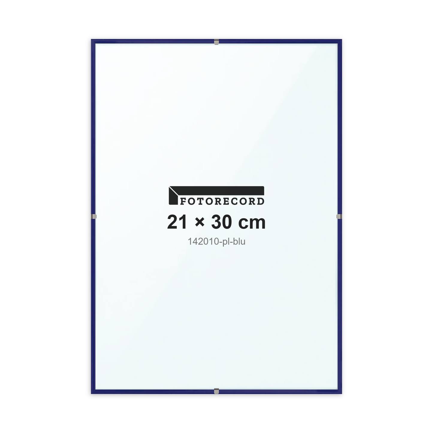Montatura a giorno 21x30 cm -- Blu Lucida | 142010-pl-blu