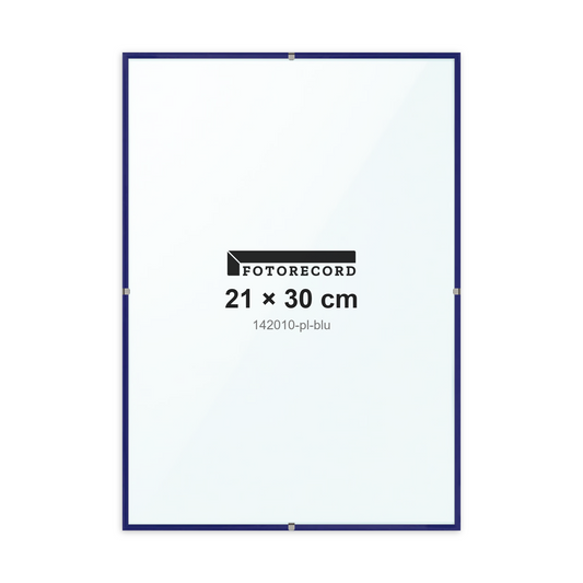 Montatura a giorno 21x30 cm -- Blu Lucida | 142010-pl-blu