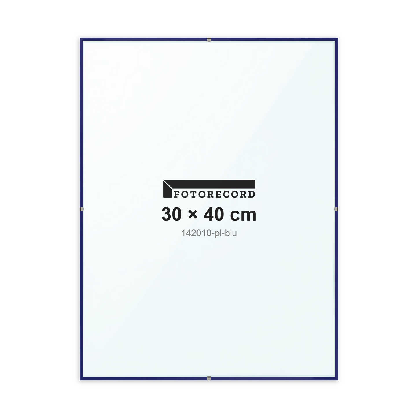 Montatura a giorno 30x40 cm -- Blu Lucida | 142010-pl-blu