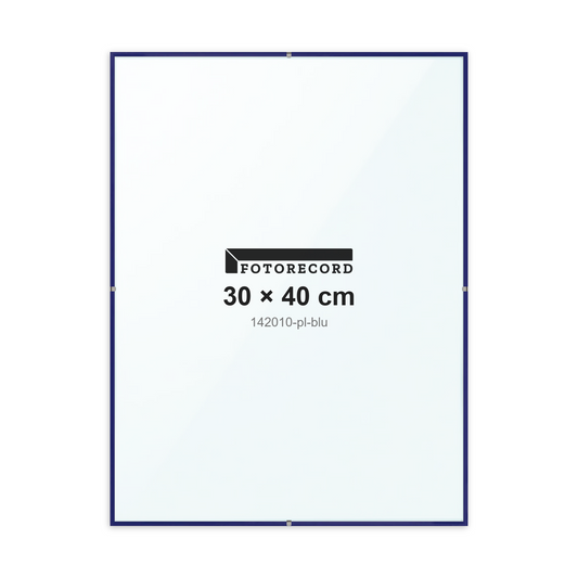 Montatura a giorno 30x40 cm -- Blu Lucida | 142010-pl-blu