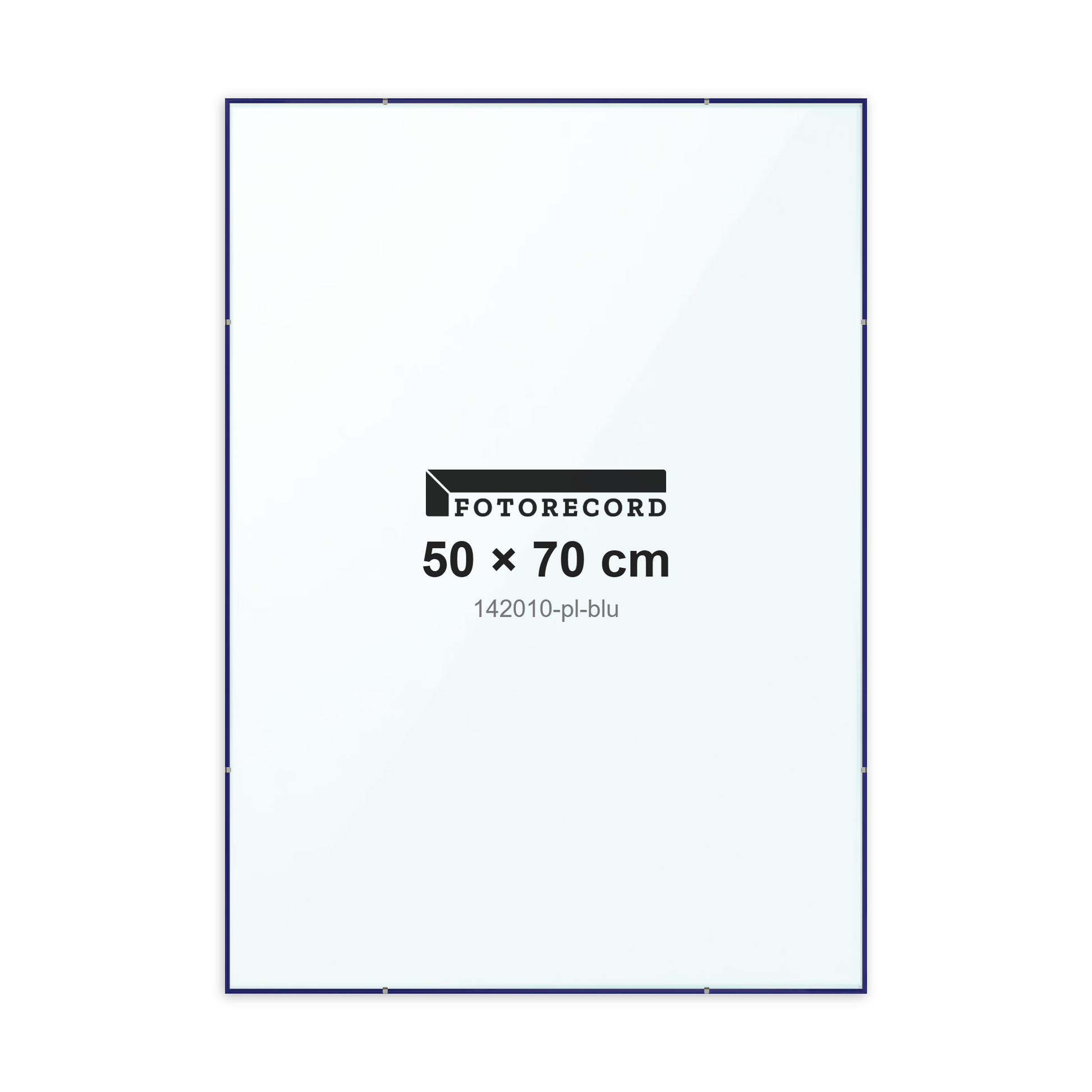 Montatura a giorno 50x70 cm -- Blu Lucida | 142010-pl-blu