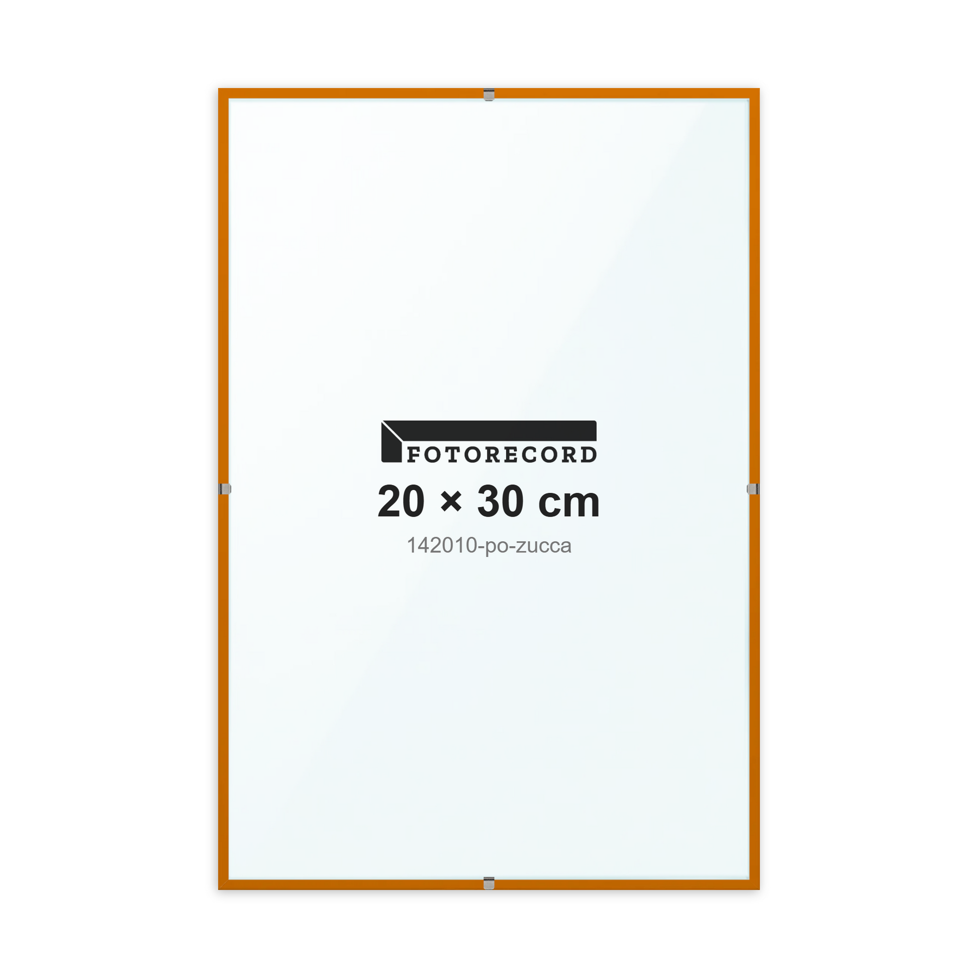Montatura a giorno 20x30 cm -- Arancione Opaca | 142010-po-zucca