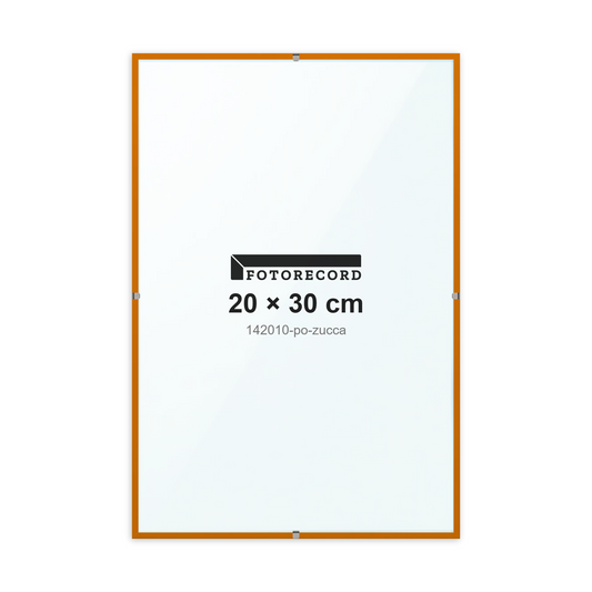 Montatura a giorno 20x30 cm -- Arancione Opaca | 142010-po-zucca