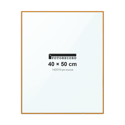 Montatura a giorno 40x50 cm -- Arancione Opaca | 142010-po-zucca