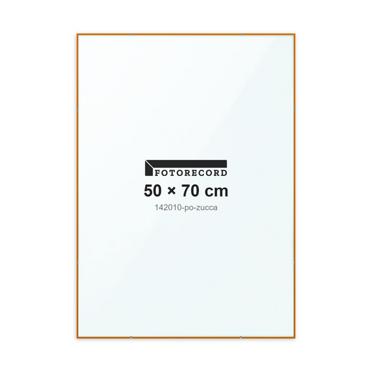 Montatura a giorno 50x70 cm -- Arancione Opaca | 142010-po-zucca