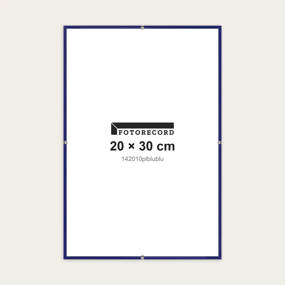 Kit Montatura a Giorno 20x30 cm — Blu Lucido | 142010plblublu