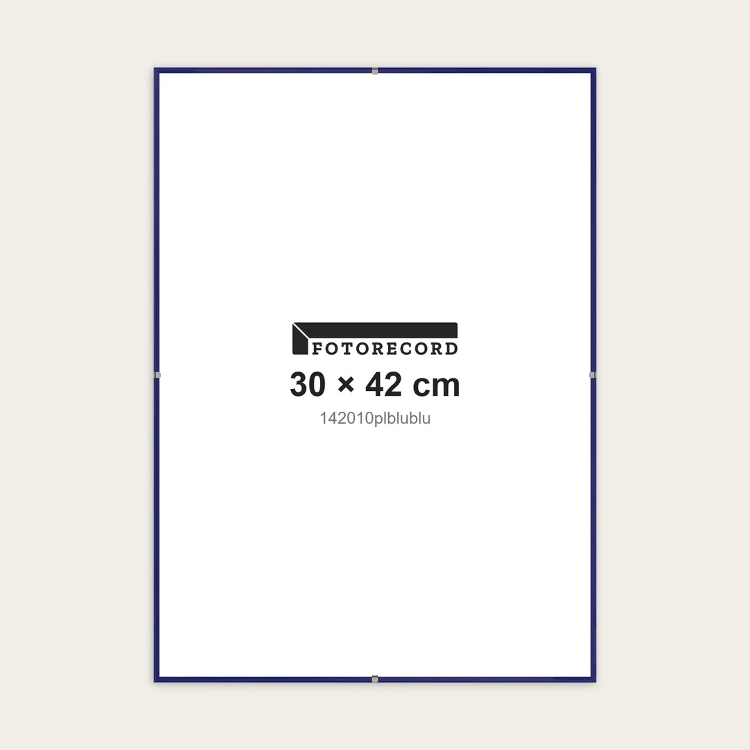 Kit Montatura a Giorno 30x42 cm — Blu Lucido | 142010plblublu