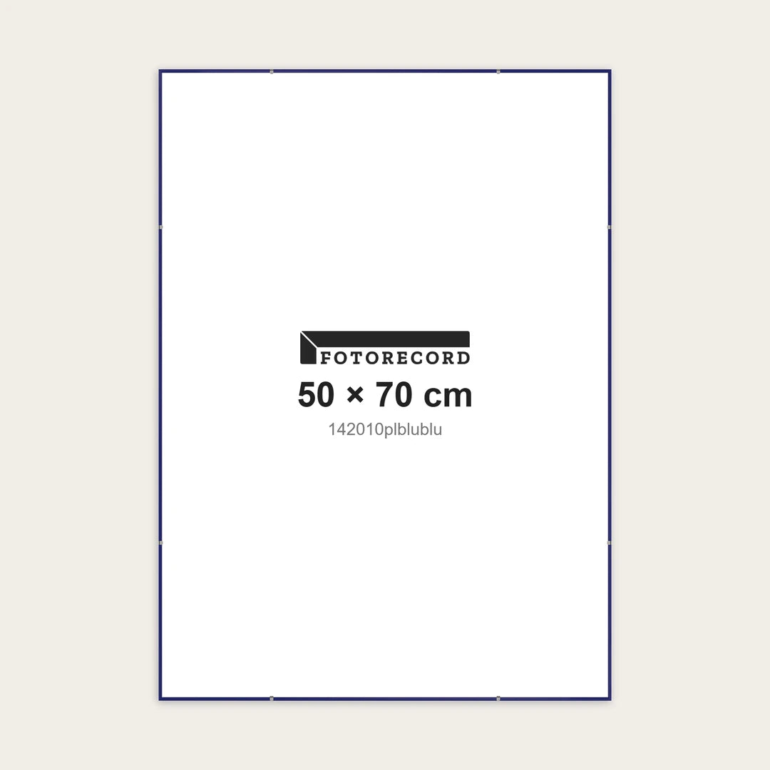 Kit Montatura a Giorno 50x70 cm — Blu Lucido | 142010plblublu