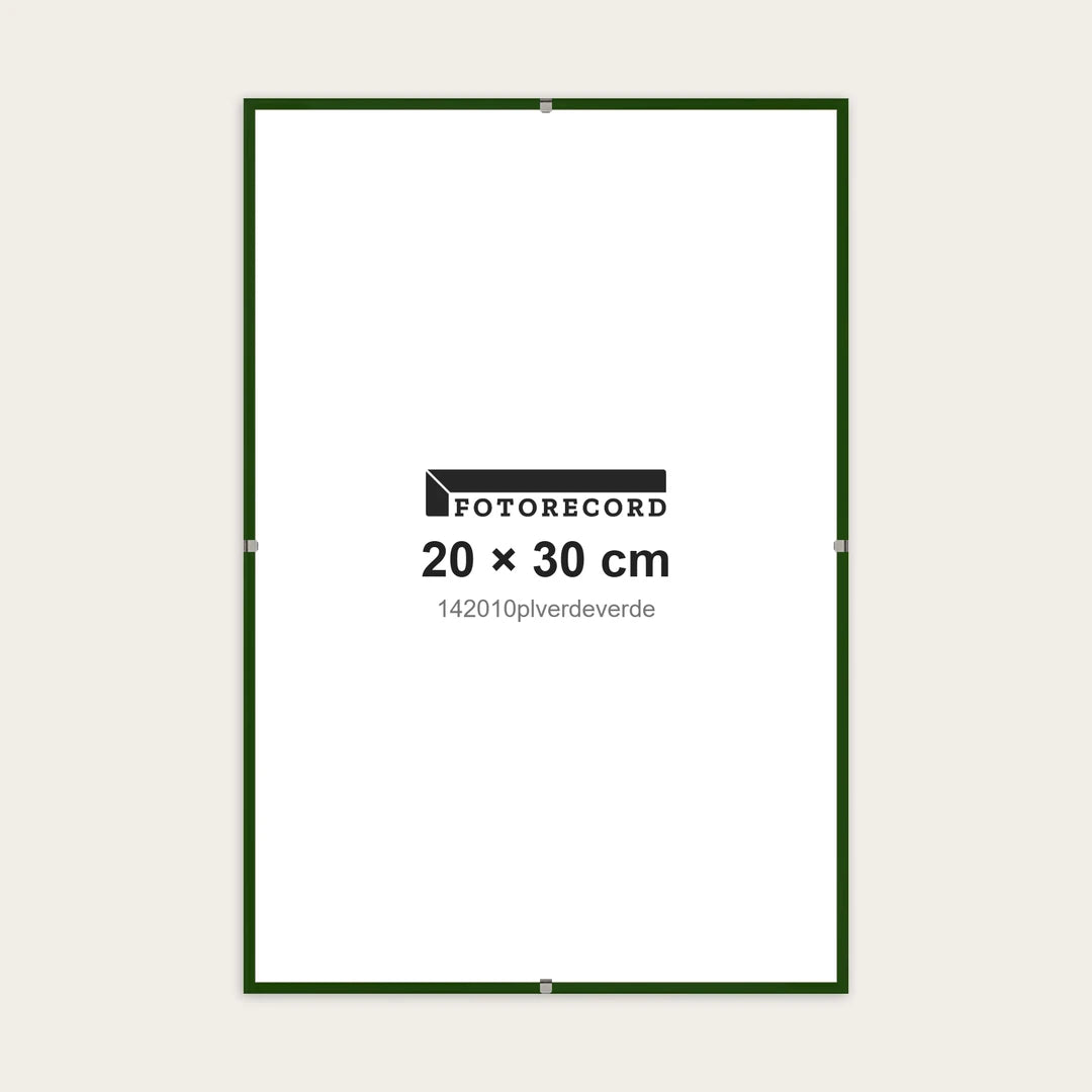 Kit Montatura a Giorno 20x30 cm — Verde Lucido | 142010plverdeverde
