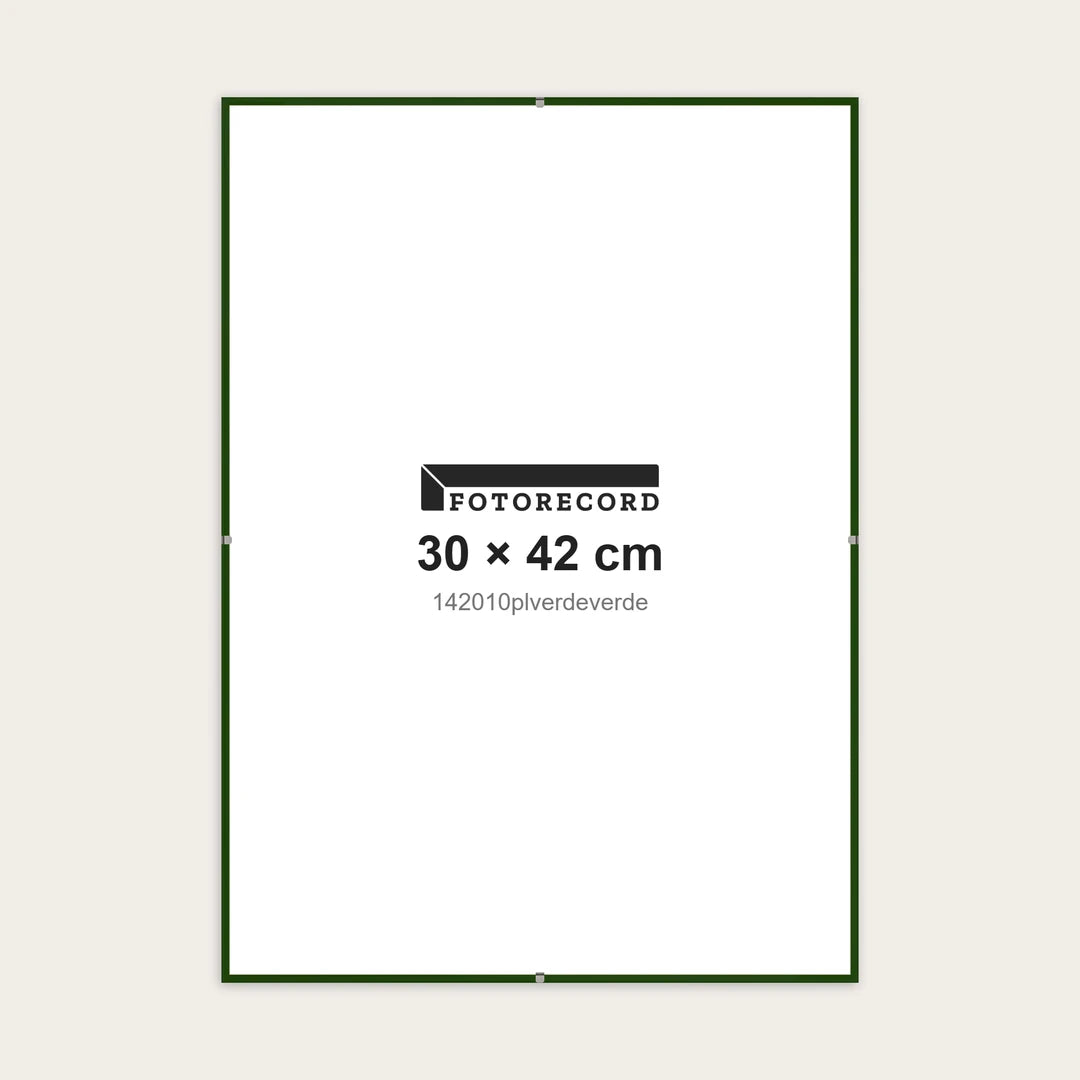 Kit Montatura a Giorno 30x42 cm — Verde Lucido | 142010plverdeverde