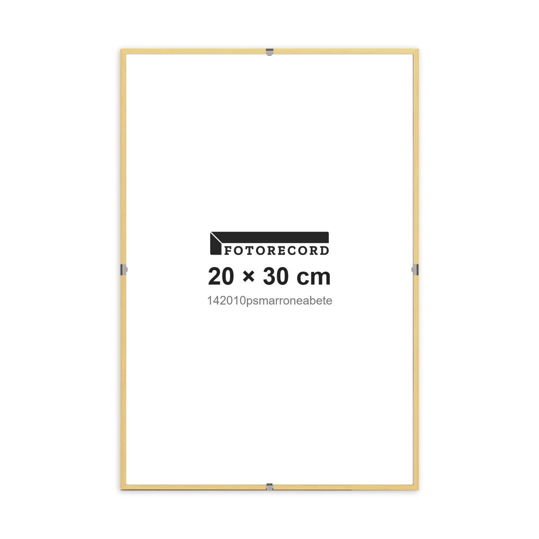 Montatura a giorno 20x30 cm — Marrone Satinata | 142010psmarroneabete