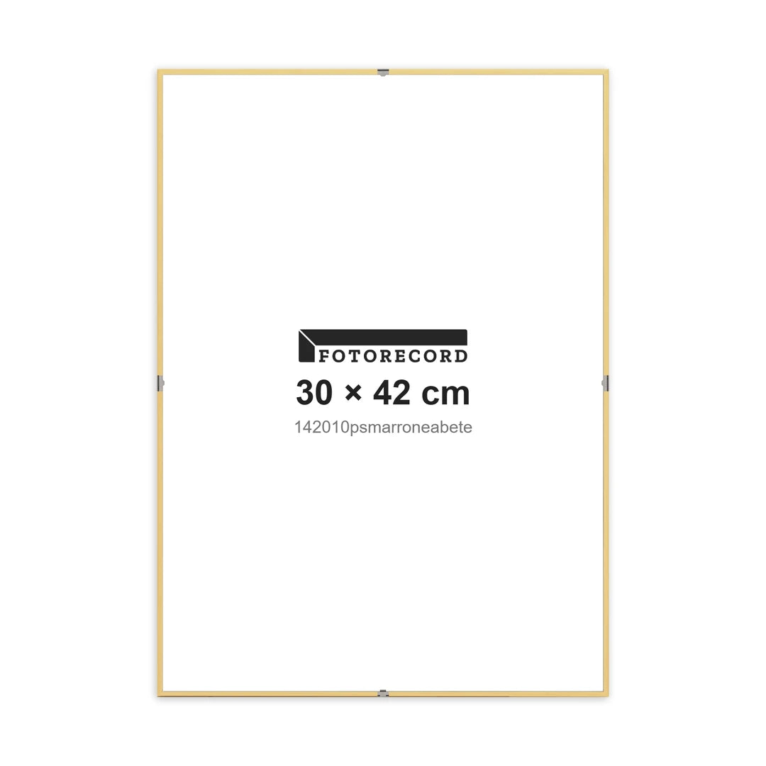 Montatura a giorno 30x42 cm — Marrone Satinata | 142010psmarroneabete