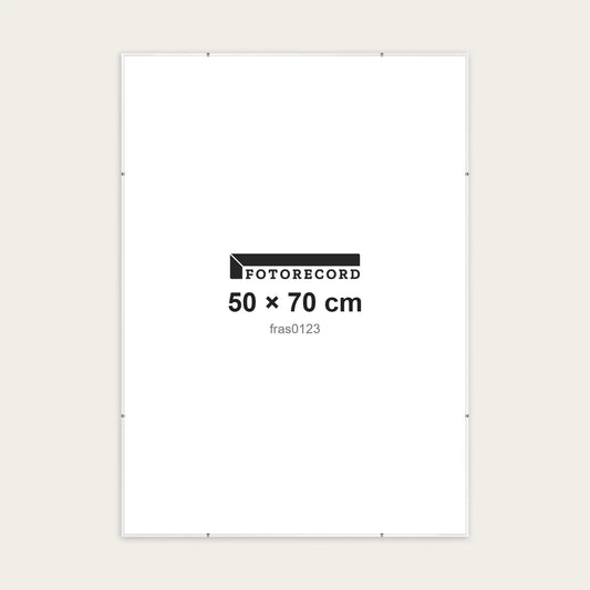 Kit Montatura a Giorno 50x70 cm — Bianco Lucido