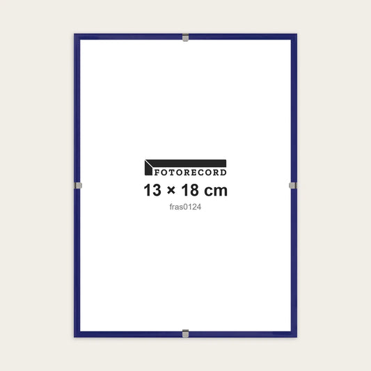 Kit Montatura a Giorno 13x18 cm — Blu Lucido