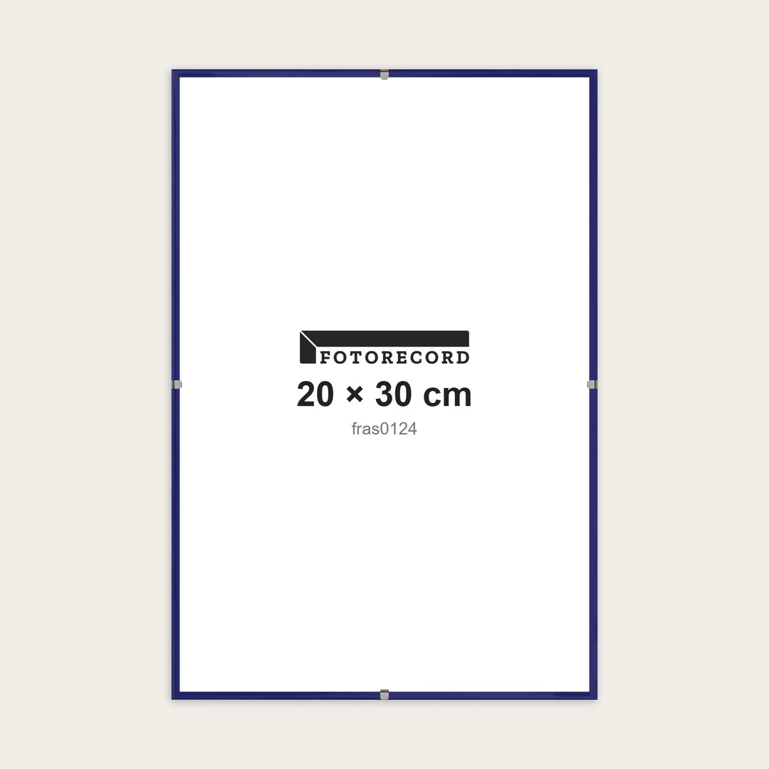 Kit Montatura a Giorno 20x30 cm — Blu Lucido | fras0124