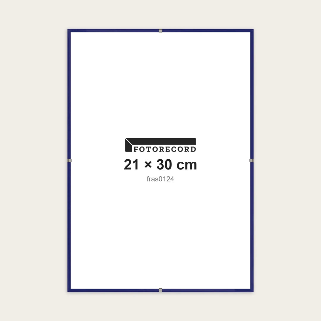 Kit Montatura a Giorno 21x30 cm — Blu Lucido | fras0124