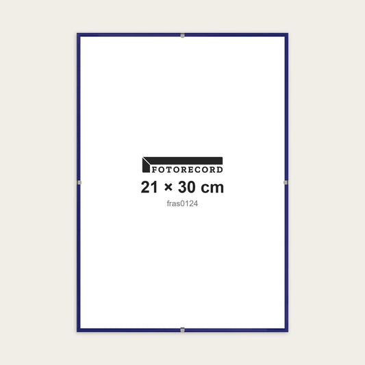 Kit Montatura a Giorno 21x30 cm — Blu Lucido