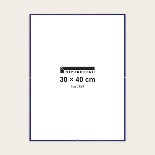 Kit Montatura a Giorno 30x40 cm — Blu Lucido