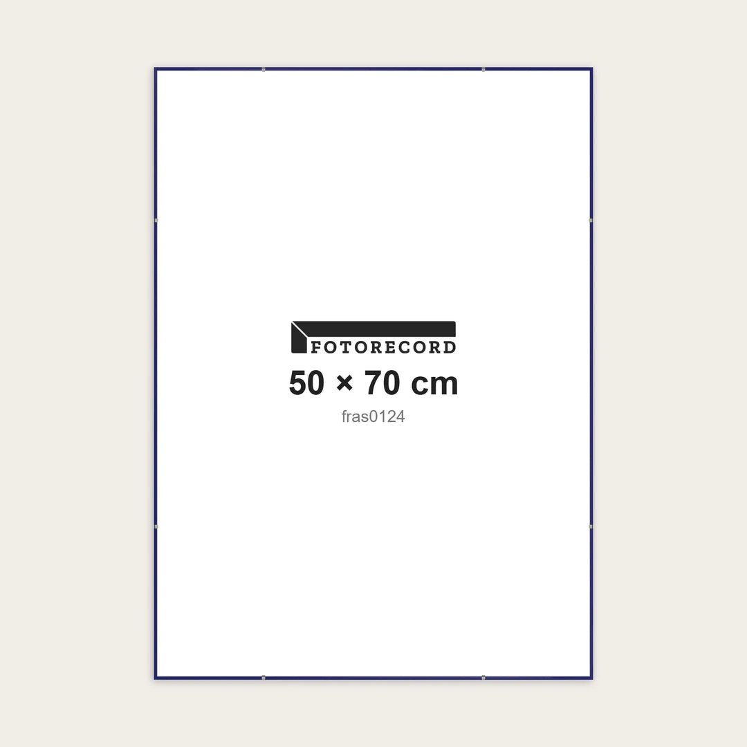 Kit Montatura a Giorno 50x70 cm — Blu Lucido | fras0124