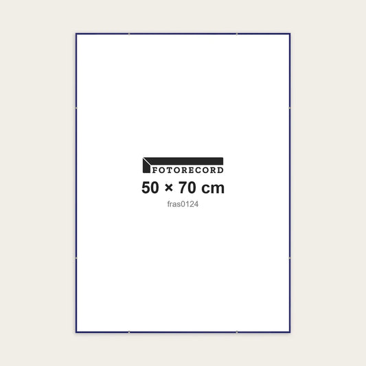 Kit Montatura a Giorno 50x70 cm — Blu Lucido