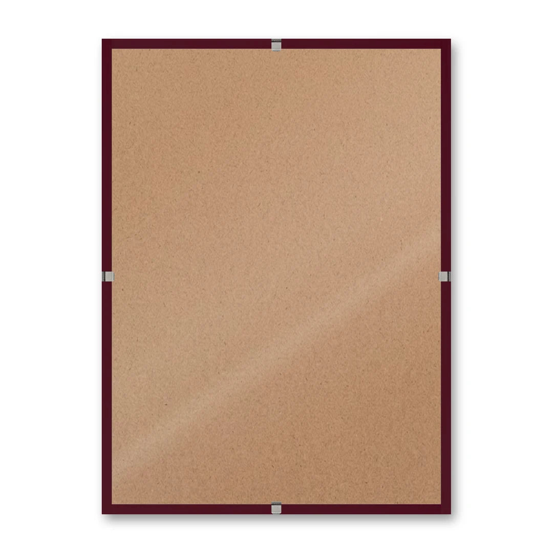 La montatura a giorno 13×18 cm su fondo bianco, senza stampa