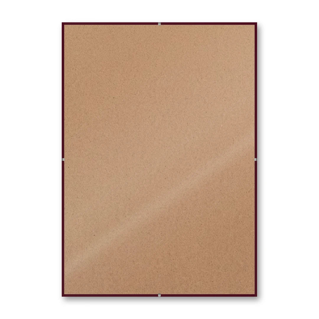 La montatura a giorno 29,7×42 cm su fondo bianco, senza stampa