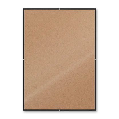La montatura a giorno 21×29,7 cm su fondo bianco, senza stampa