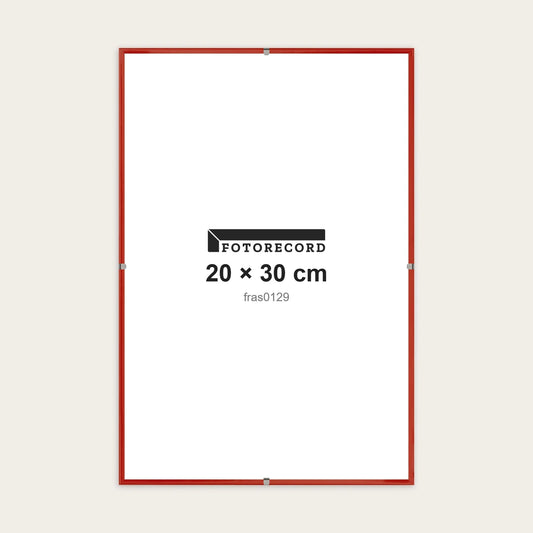 Kit Montatura a Giorno 20x30 cm — Rosso Lucido