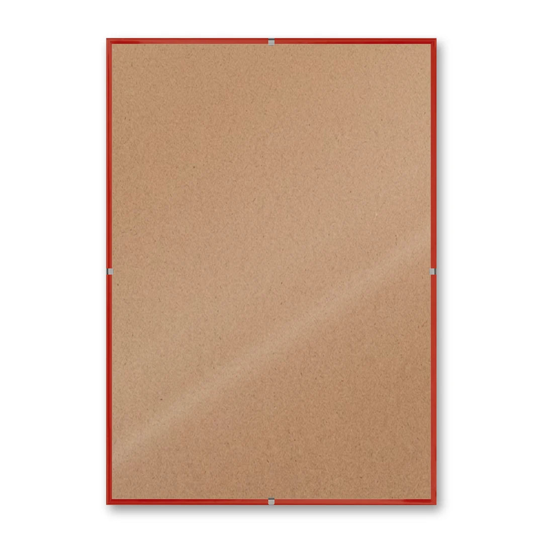 La montatura a giorno 21×30 cm su fondo bianco, senza stampa