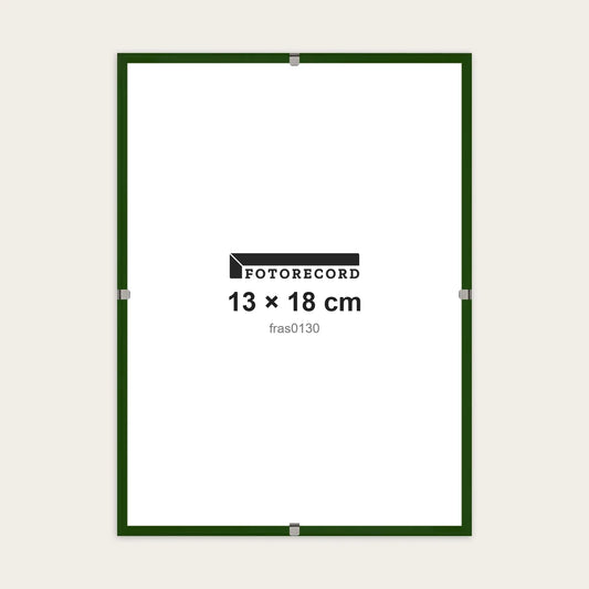Kit Montatura a Giorno 13x18 cm — Verde Lucido