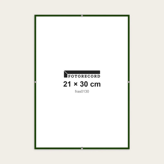 Kit Montatura a Giorno 21x30 cm — Verde Lucido