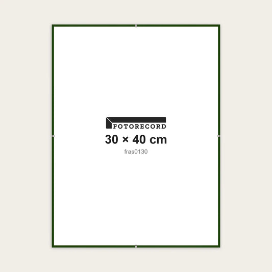 Kit Montatura a Giorno 30x40 cm — Verde Lucido