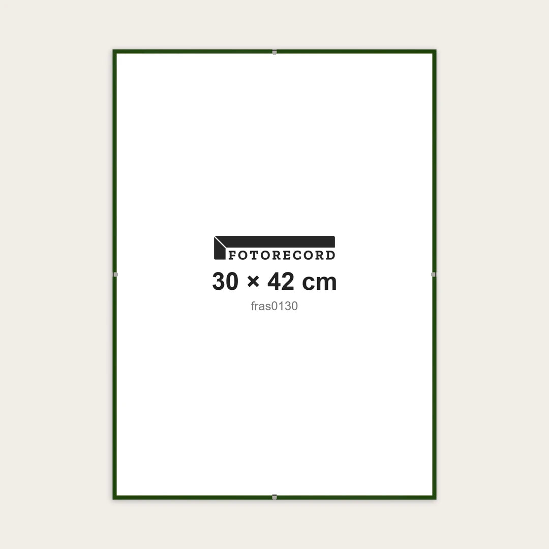 Kit Montatura a Giorno 30x42 cm — Verde Lucido | fras0130
