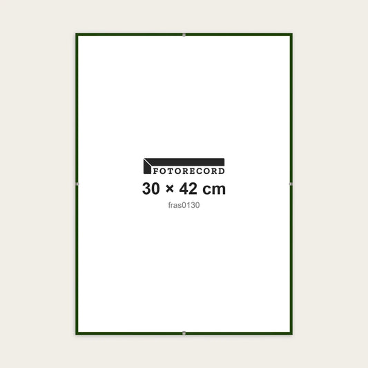 Kit Montatura a Giorno 30x42 cm — Verde Lucido