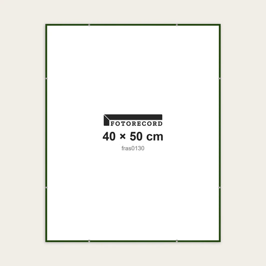 Kit Montatura a Giorno 40x50 cm — Verde Lucido