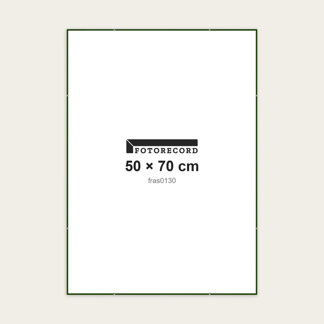 Kit Montatura a Giorno 50x70 cm — Verde Lucido | fras0130