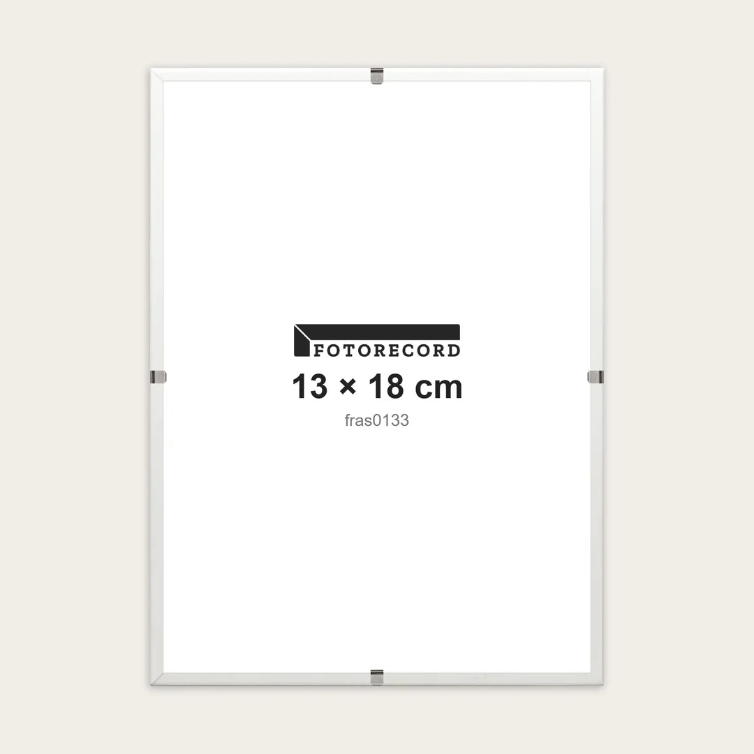 Kit Montatura a Giorno 13x18 cm — Bianco Opaco