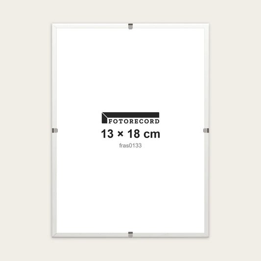 Kit Montatura a Giorno 13x18 cm — Bianco Opaco