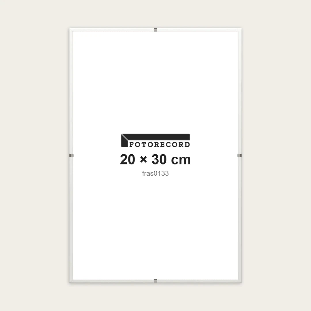 Kit Montatura a Giorno 20x30 cm — Bianco Opaco