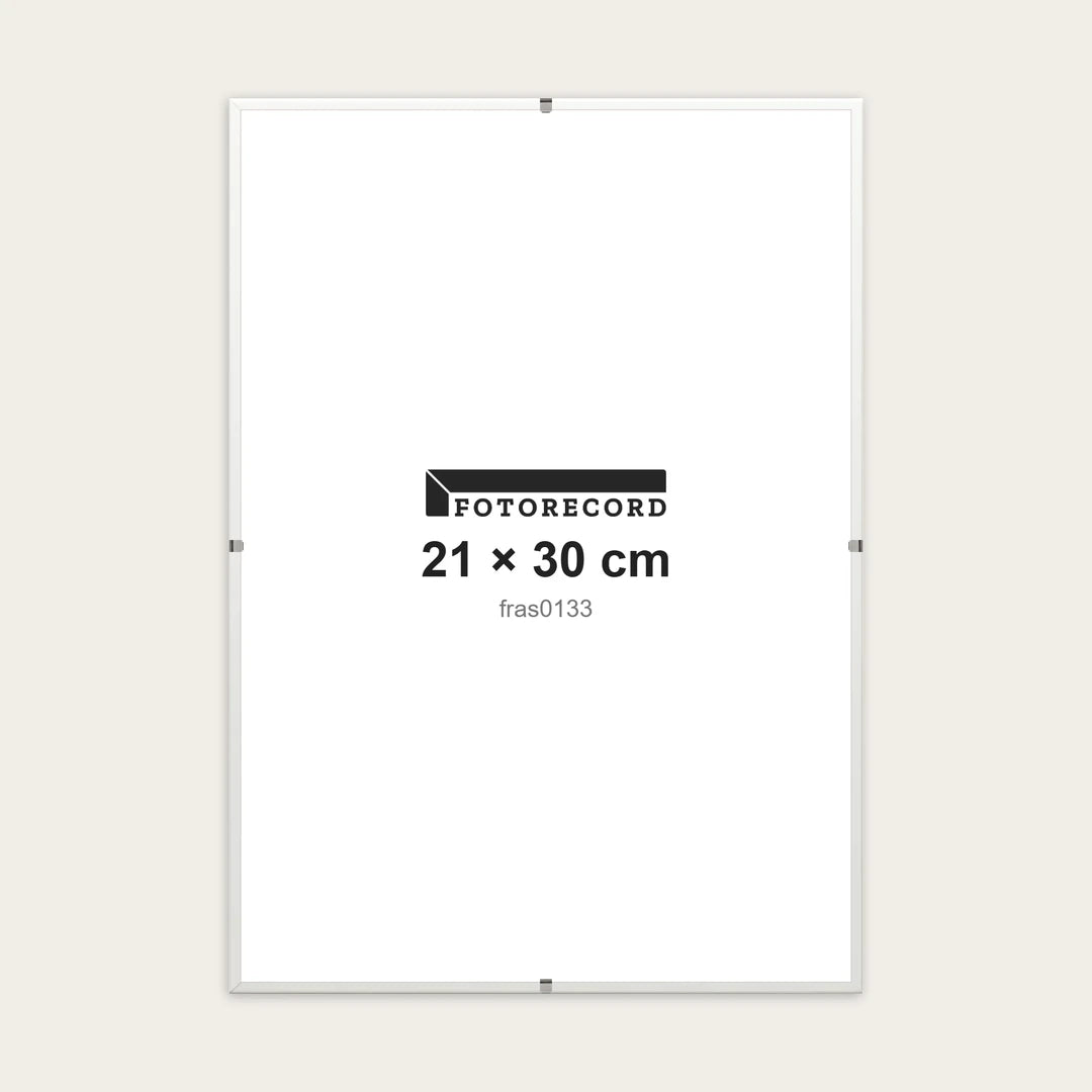 Kit Montatura a Giorno 21x30 cm — Bianco Opaco