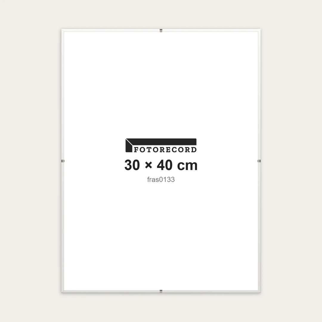 Kit Montatura a Giorno 30x40 cm — Bianco Opaco