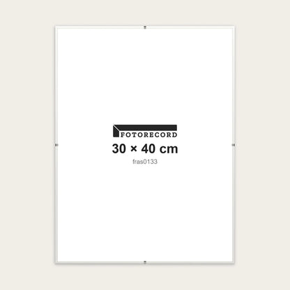 Kit Montatura a Giorno 30x40 cm — Bianco Opaco