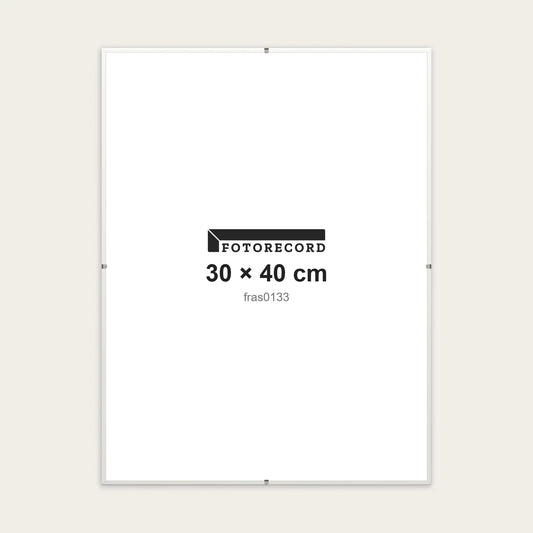 Kit Montatura a Giorno 30x40 cm — Bianco Opaco
