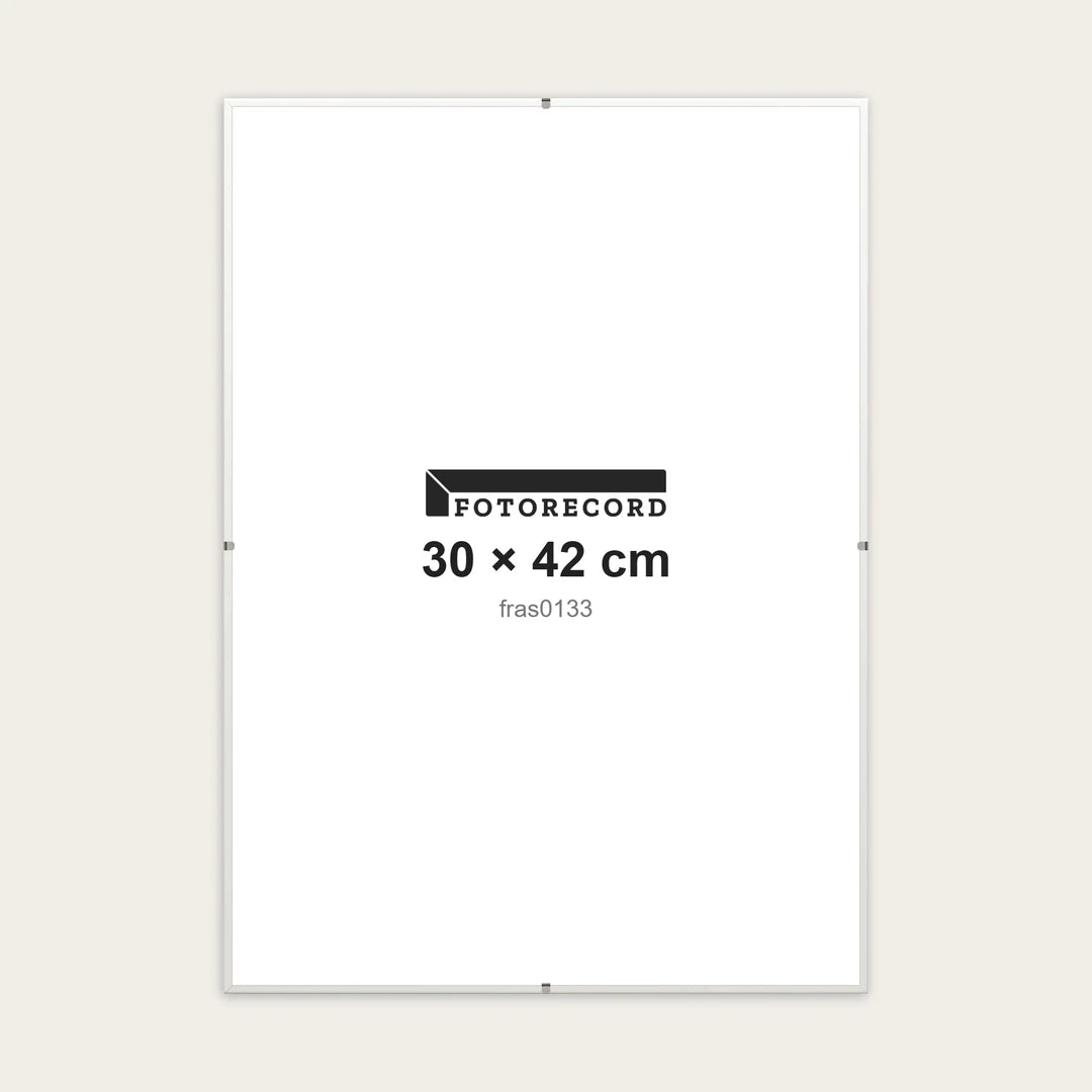 Kit Montatura a Giorno 30x42 cm — Bianco Opaco