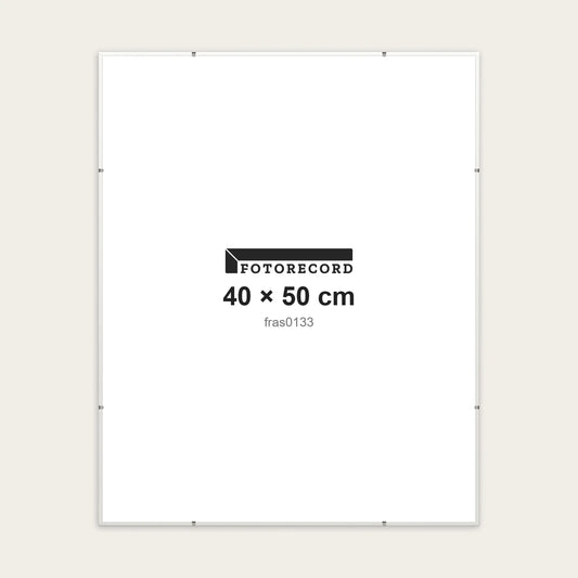 Kit Montatura a Giorno 40x50 cm — Bianco Opaco