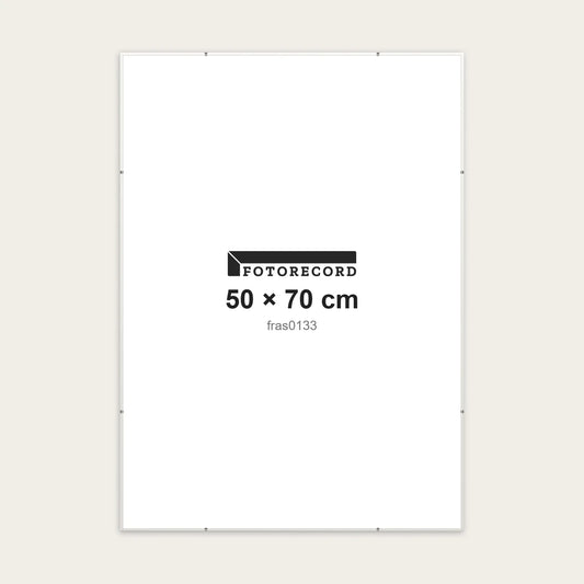 Kit Montatura a Giorno 50x70 cm — Bianco Opaco
