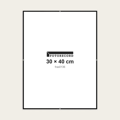 Kit Montatura a Giorno 30x40 cm — Nero Opaco
