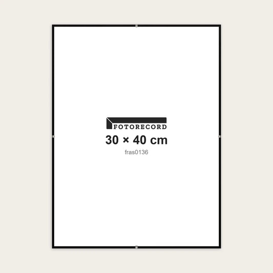 Kit Montatura a Giorno 30x40 cm — Nero Opaco