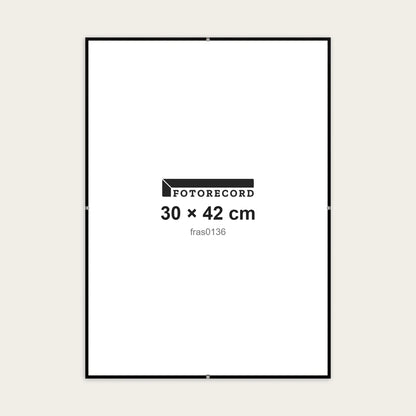Kit Montatura a Giorno 30x42 cm — Nero Opaco